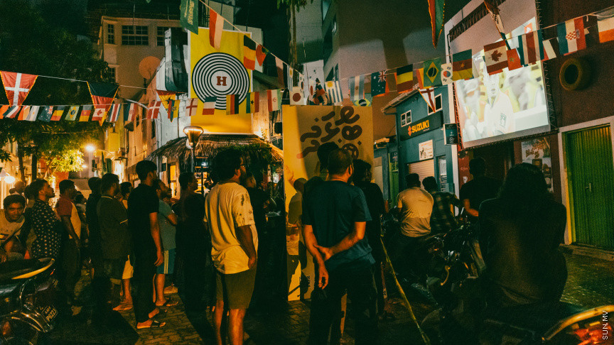 މާލޭގައި ވޯރލްޑް ކަޕްގެ ފޯރި --- ސަންފޮޓޯ/ ނާއިލް ހުސައިން