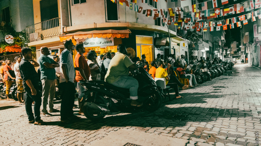 މާލޭގައި ވޯރލްޑް ކަޕްގެ ފޯރި --- ސަންފޮޓޯ/ ނާއިލް ހުސައިން