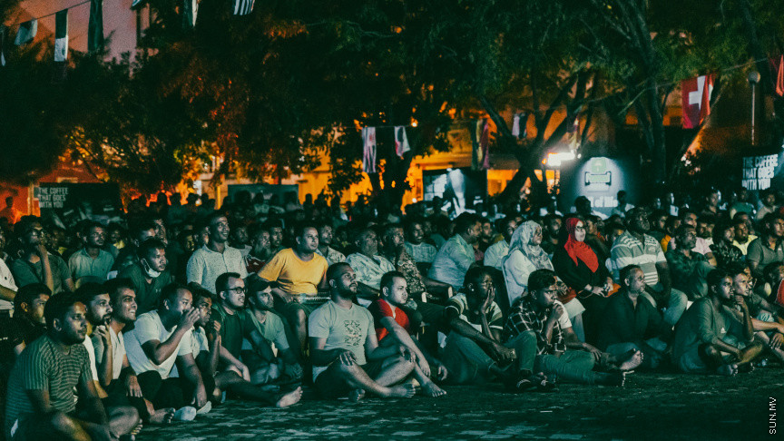 މާލޭގައި ވޯރލްޑް ކަޕްގެ ފޯރި --- ސަންފޮޓޯ/ ނާއިލް ހުސައިން