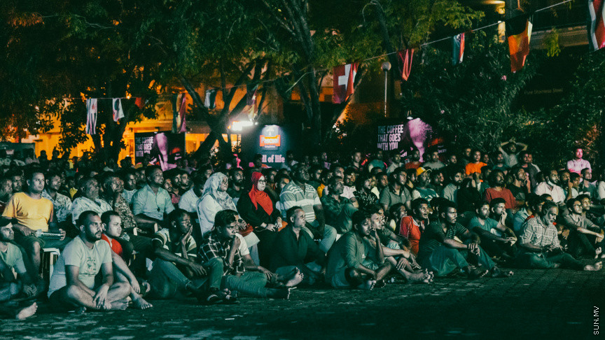 މާލޭގައި ވޯރލްޑް ކަޕްގެ ފޯރި --- ސަންފޮޓޯ/ ނާއިލް ހުސައިން