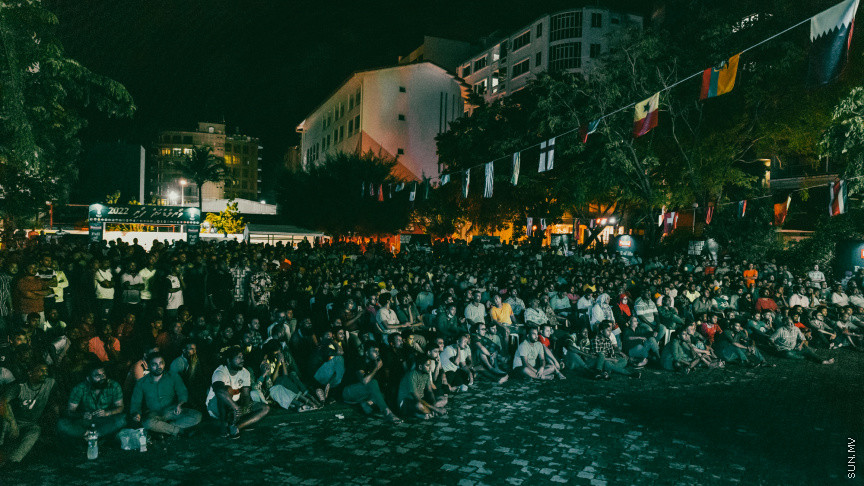 މާލޭގައި ވޯރލްޑް ކަޕްގެ ފޯރި --- ސަންފޮޓޯ/ ނާއިލް ހުސައިން