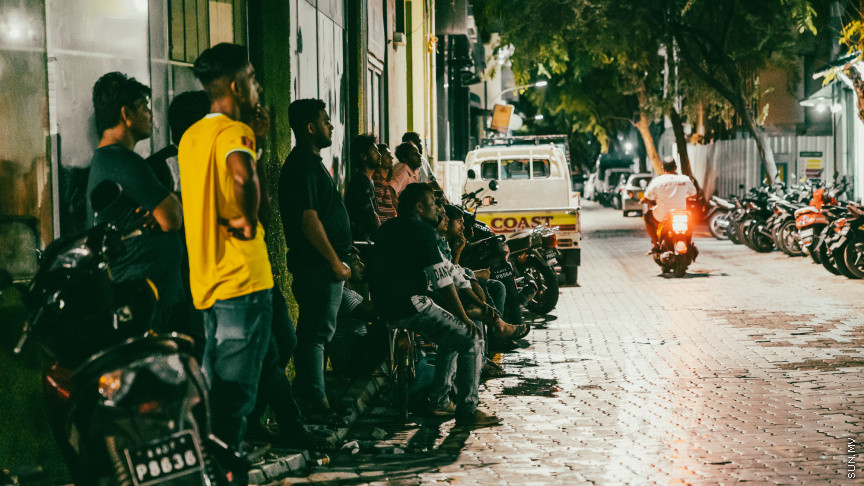 މާލޭގައި ވޯރލްޑް ކަޕްގެ ފޯރި --- ސަންފޮޓޯ/ ނާއިލް ހުސައިން