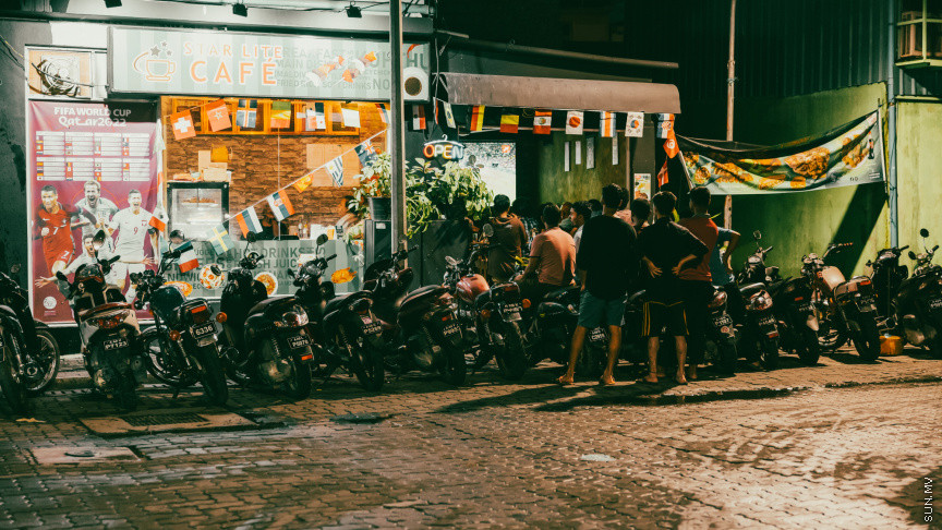 މާލޭގައި ވޯރލްޑް ކަޕްގެ ފޯރި --- ސަންފޮޓޯ/ ނާއިލް ހުސައިން