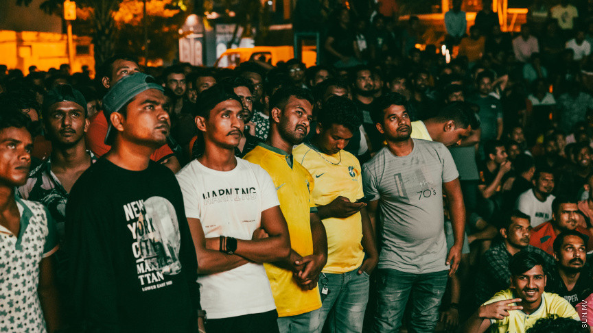 މާލޭގައި ވޯރލްޑް ކަޕްގެ ފޯރި --- ސަންފޮޓޯ/ ނާއިލް ހުސައިން