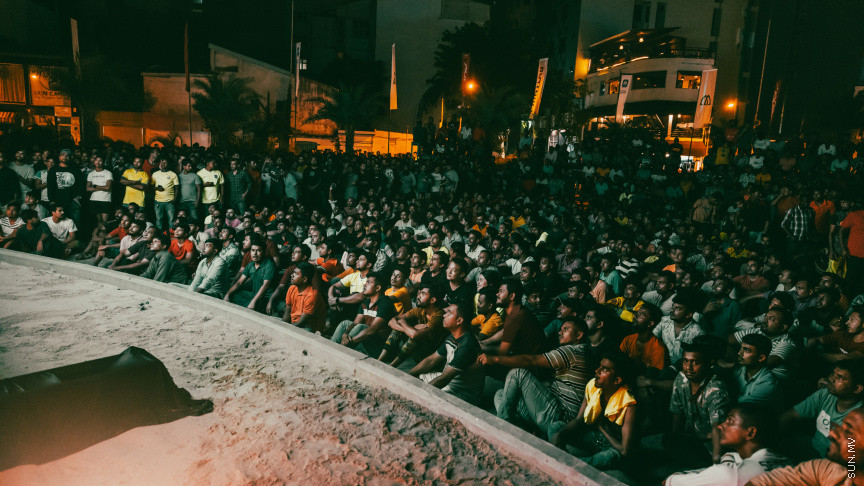 މާލޭގައި ވޯރލްޑް ކަޕްގެ ފޯރި --- ސަންފޮޓޯ/ ނާއިލް ހުސައިން