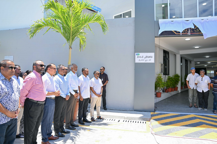 ރައީސް އާސަހަރާ ހުޅުއްވައިދެއްވުން: އާސަހަރާގެ މަރާމާތުތައް ފެށީ މިދިޔަ އަހަރުގެ މެއި މަހު -- ފޮޓޯ/ ރައީސް އޮފީސް  