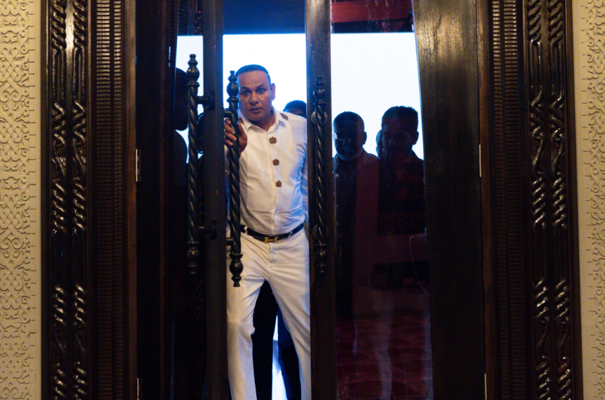 ސިޔާމްގެ ބައްޕާފުޅުގެ ހަނދާނުގައި ކުޑަފަރީގައި ހުޅުވި މިސްކިތް، އެމަނިކުފާނު ބައްލަވައިލައްވަނީ: އެ މިސްކިތަކީ ދިވެހީންގެ ތާރީޚު ދައްކުވައިދޭ މިސްކިތެއް -- ސަން ފޮޓޯ/ މުހައްމަދު ޝާތިއު