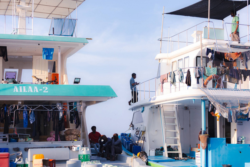 މަސް ދޯންޏެއް: ރޯދަމަހަކީ މަހުގެ ބާވަތްތަކަށް ވެސް ޑިމާންޑް ބޮޑުވާ މަހެއް -- ސަން ފޮޓޯ/ ހުސައިން އާއިޝް އަޝްރަފް