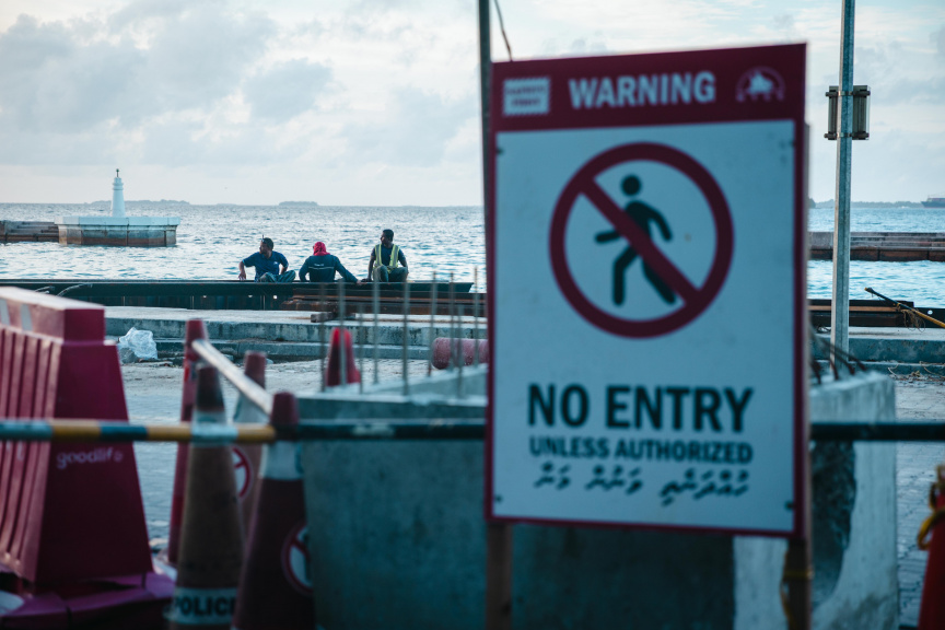 ބޮޑުތަކުރުފާނު މަގު ހެދުން: މިހާރު ކުރިއަށް ދަނީ އެއްވަނަ ފިޔަވަހީގެ ސެގްމެންޓް ދޭއްގެ މަސައްކަތް-- ސަން ފޮޓޯ: އާއިޝް އަޝްރަފް