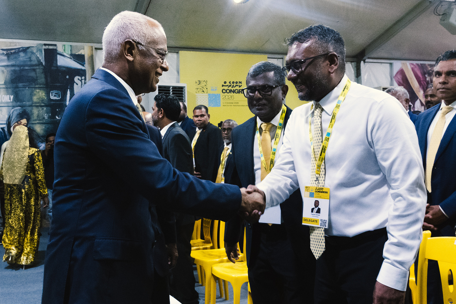 އެމްޑީޕީގެ ފަސް ވަނަ ކޮންގްރެސް ފެށުން: މި ކޮންގްރެސްގައި އެ ޕާޓީގެ މުސްތަގުބަލަށް މުހިންމު ނިންމުންތަކެއް ނިންމާނެ-- ސަން ފޮޓޯ: ހާފިޒު