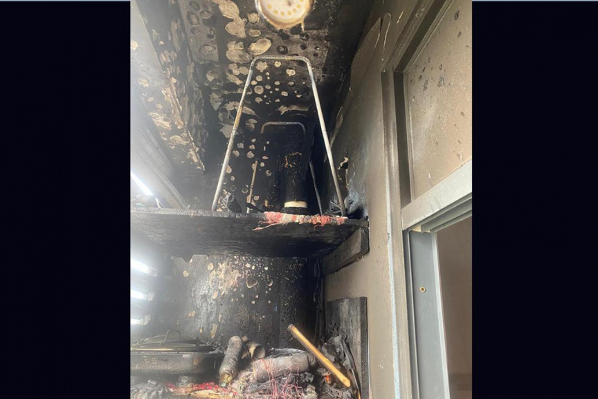 Electrical short circuit sparks fire at Hiyaa apartment