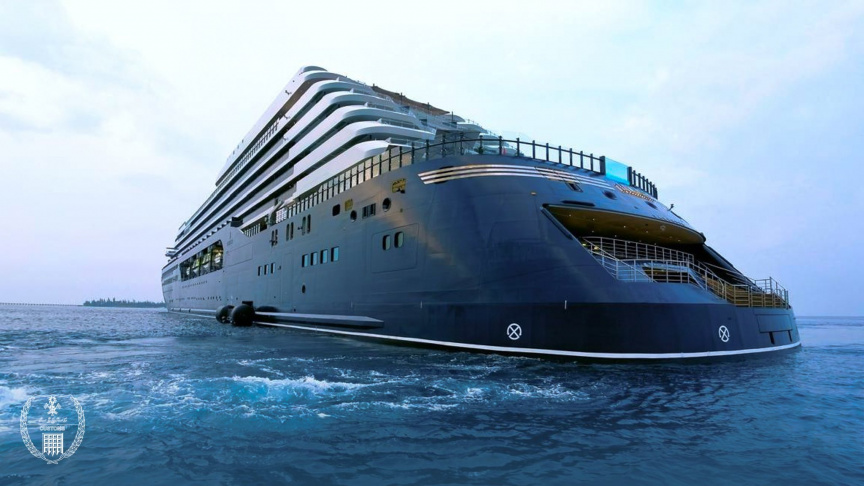 MS Luminara brings 159 tourists to Maldives