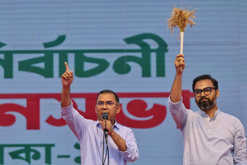 PM contender Rahman vows to rebuild Bangladesh