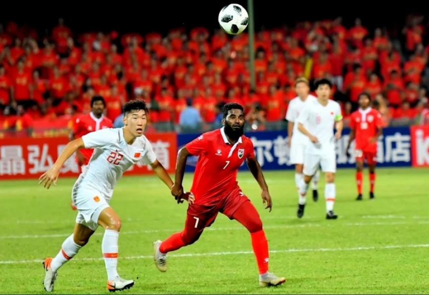 Maldives-China friendly on Sept 24