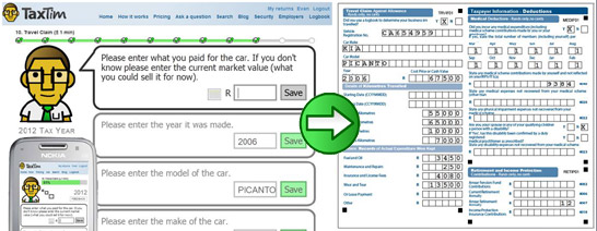 TaxTim makes doing your tax return as easy as having a conversation