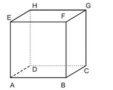 Sebuah kubus ABCD.EFGH seperti pada gambar di bawa...