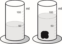 Volume batu pada gambar di atas adalah.
