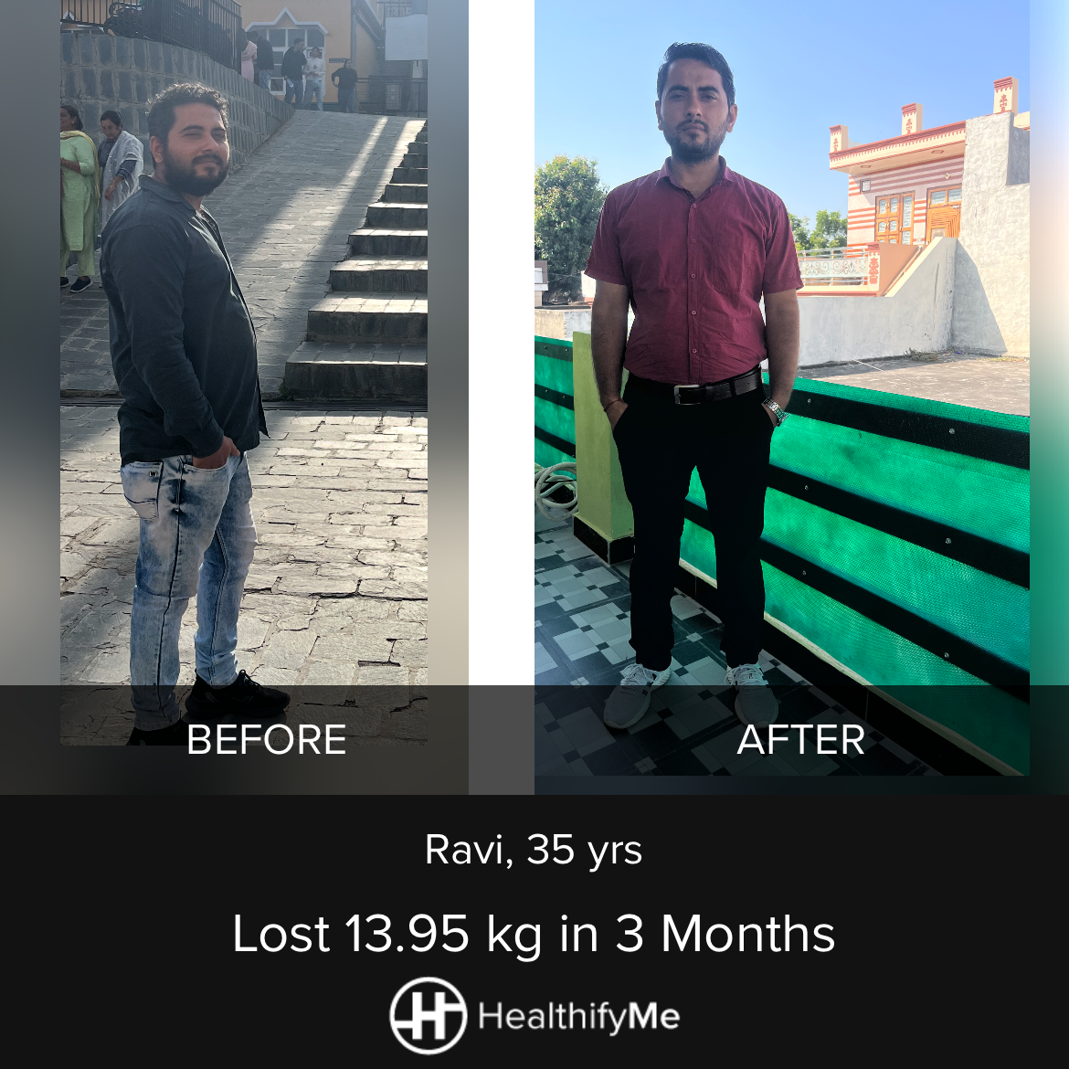 −13.9 kg in 3 months