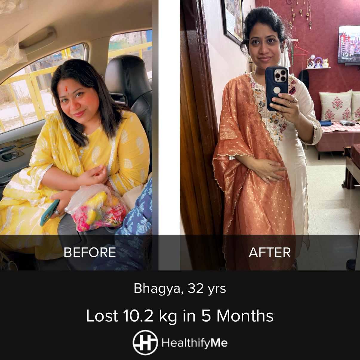 −10.2 kg in 5 months