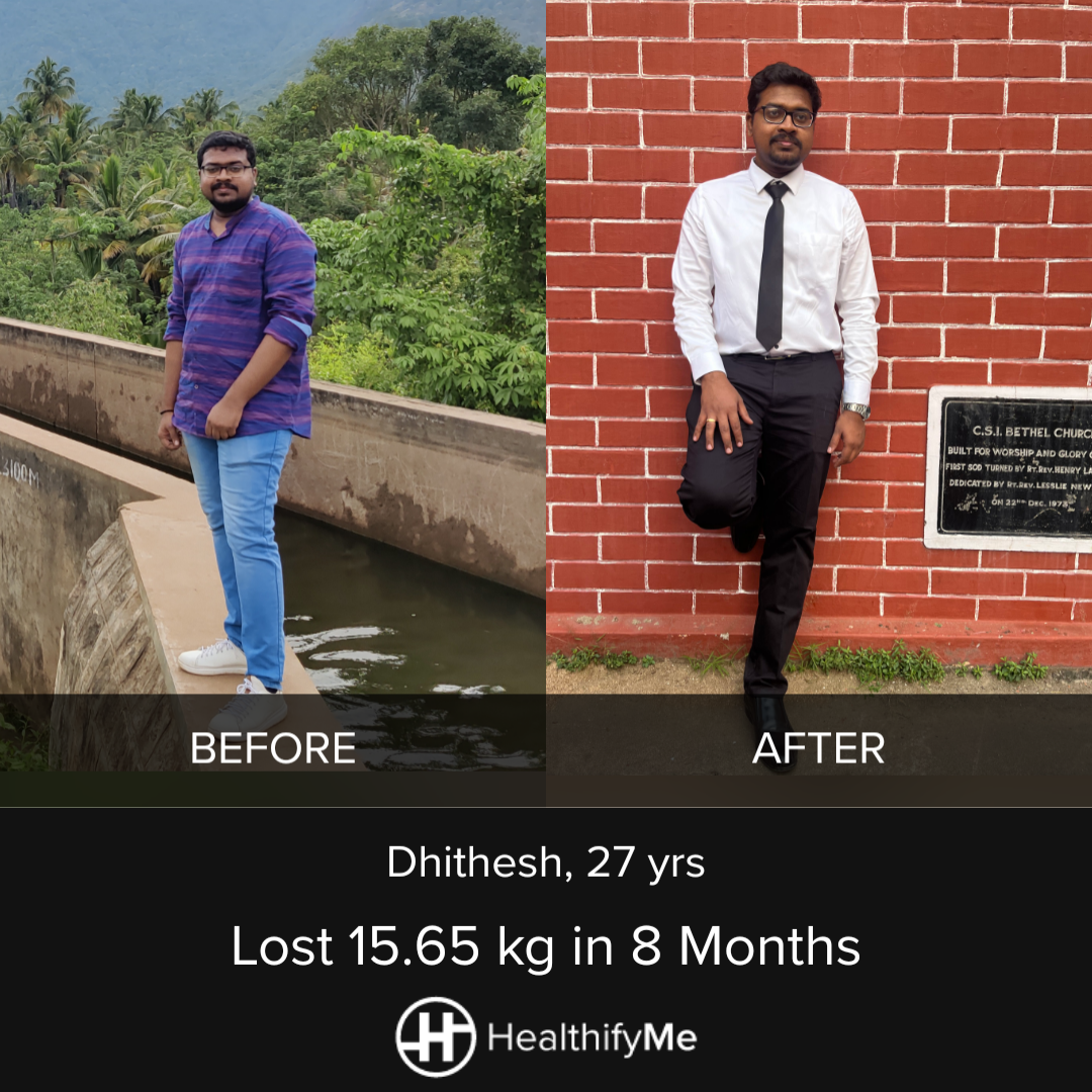 −15.7 kg in 8 months