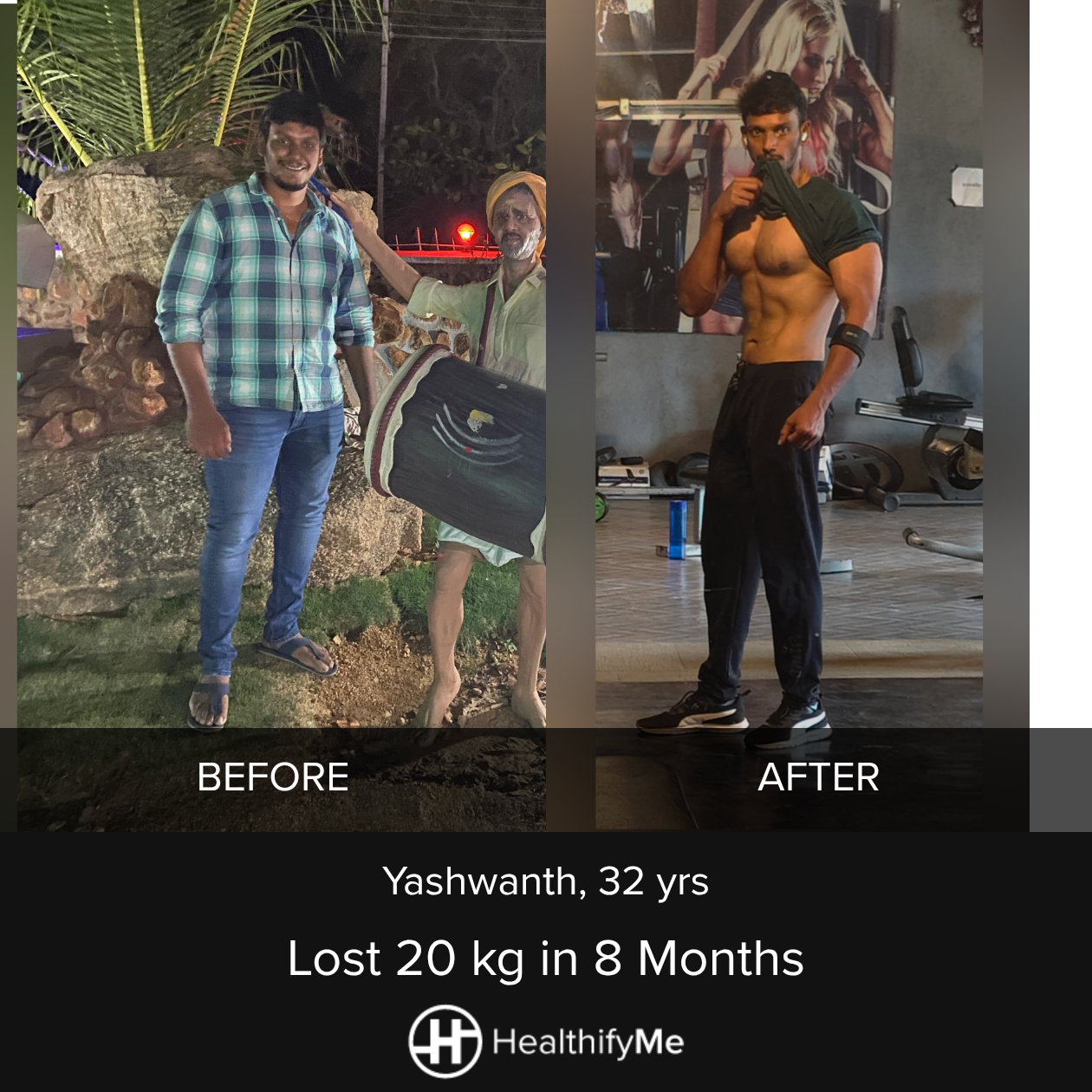 −20 kg in 8 months