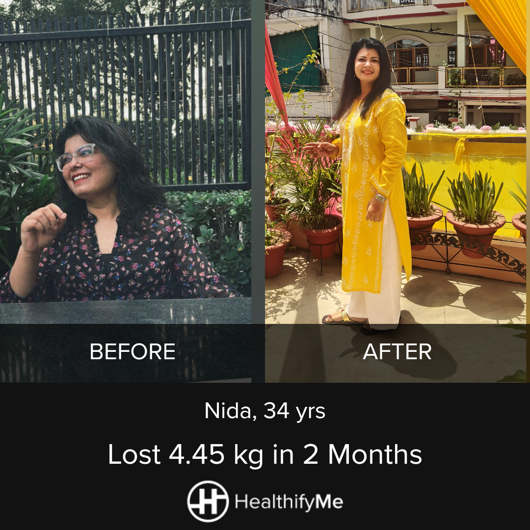 −4.5 kg in 2 months