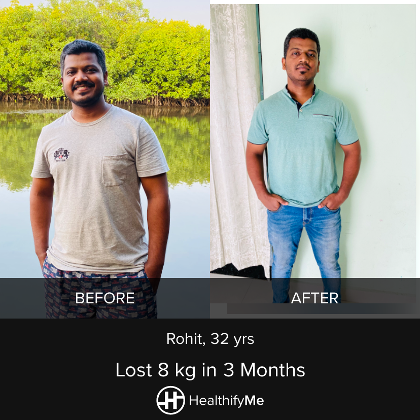 −8 kg in 3 months
