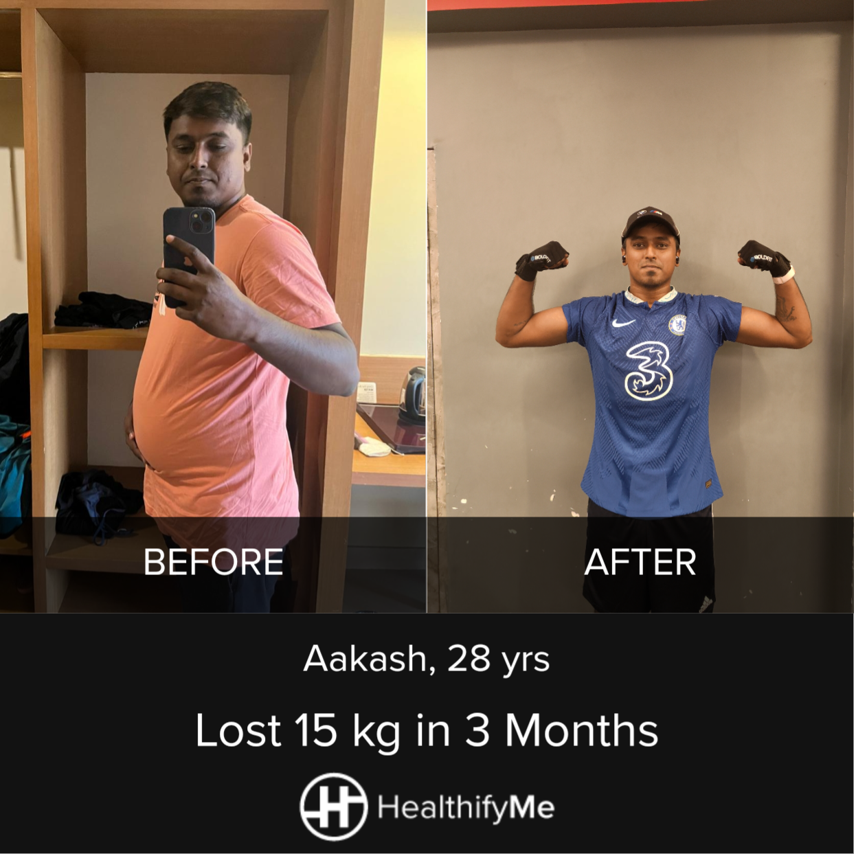 −15 kg in 3 months