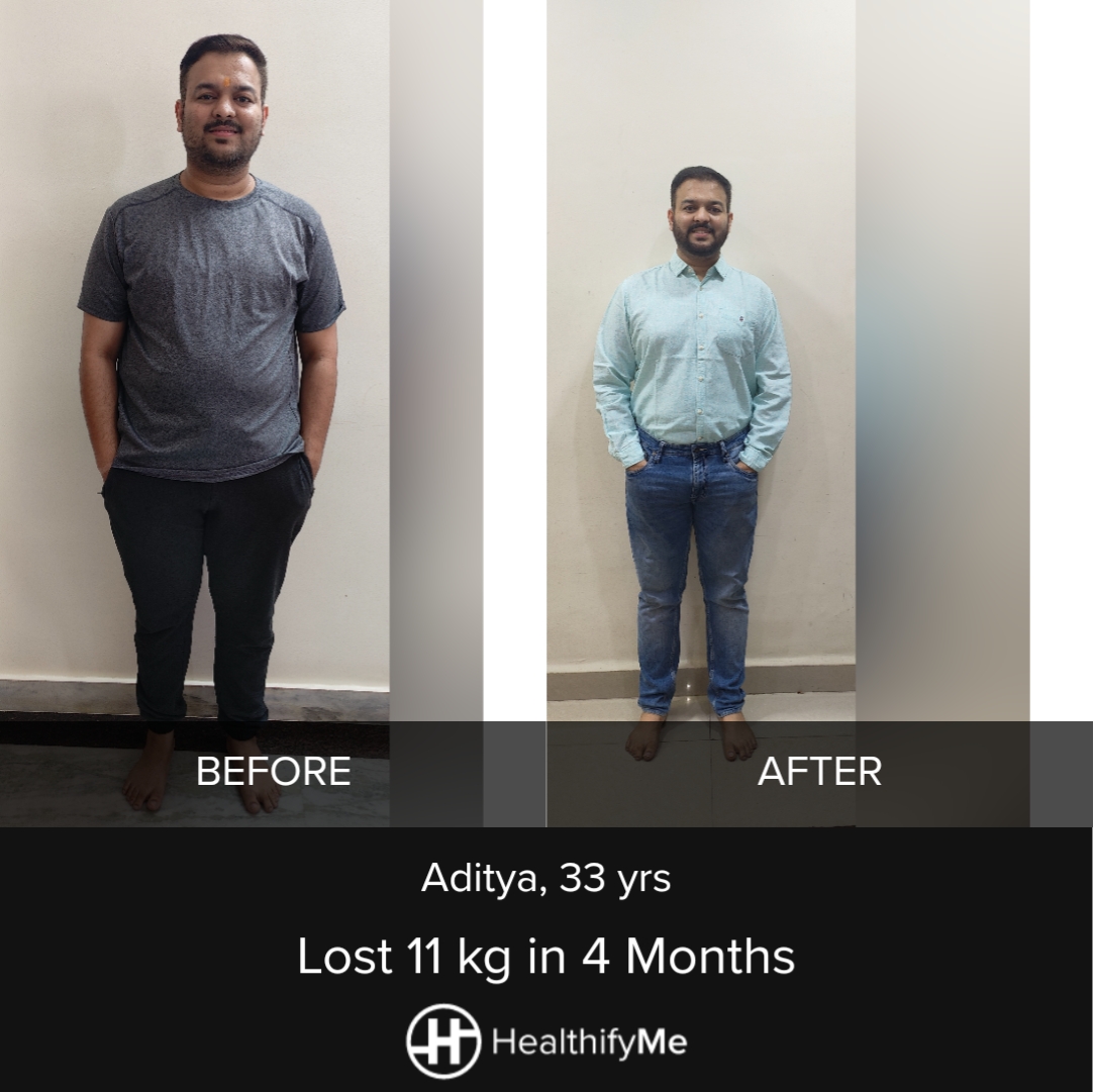 −11 kg in 4 months