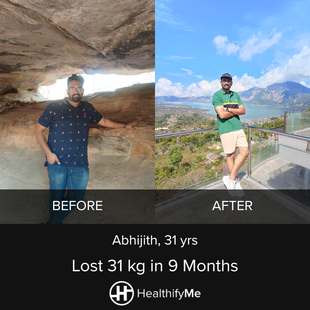 −31 kg in 9 months