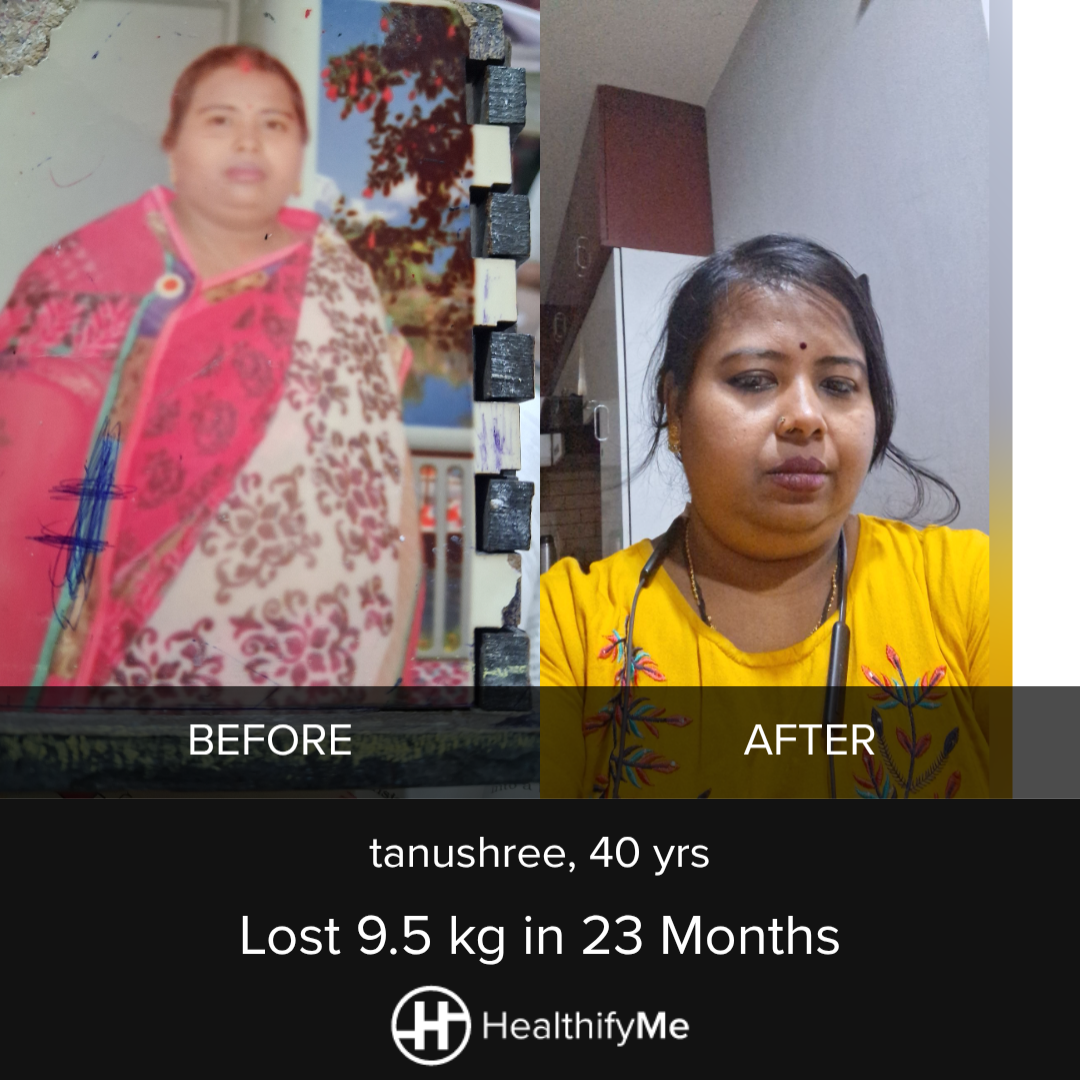 −9.5 kg in 2 years
