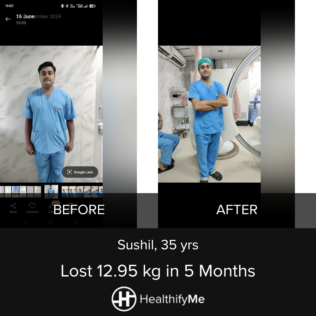 −12.9 kg in 5 months