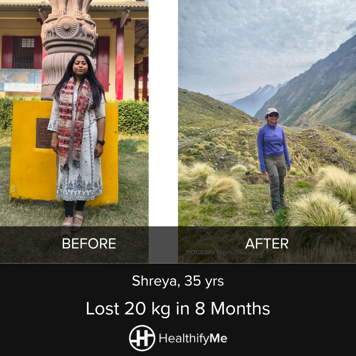 −20 kg in 8 months