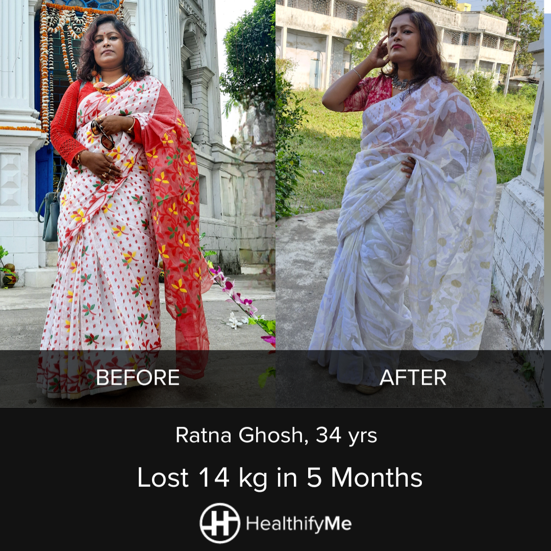 −14 kg in 5 months