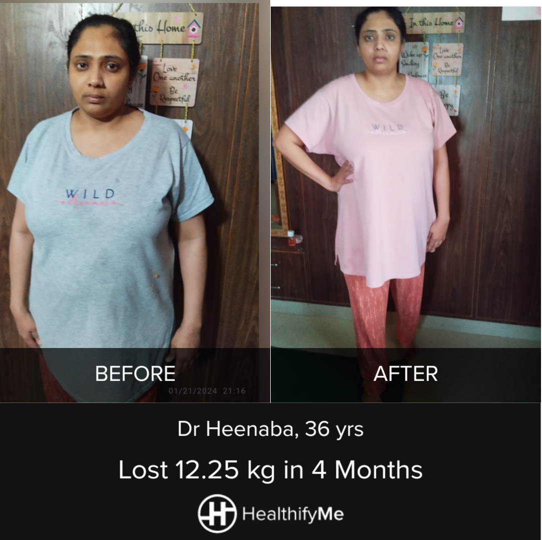 −12.3 kg in 4 months