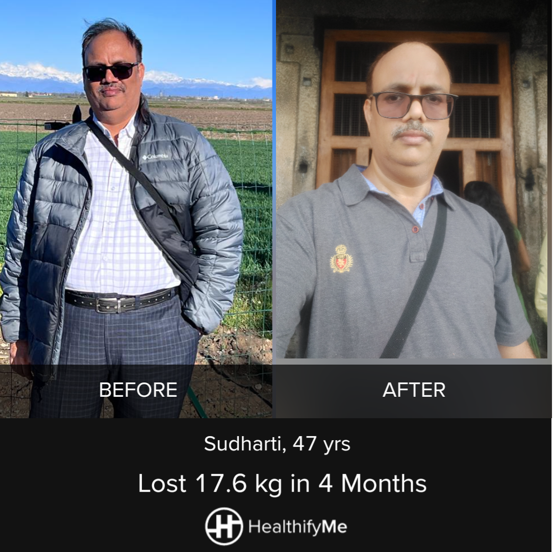 −17.6 kg in 4 months