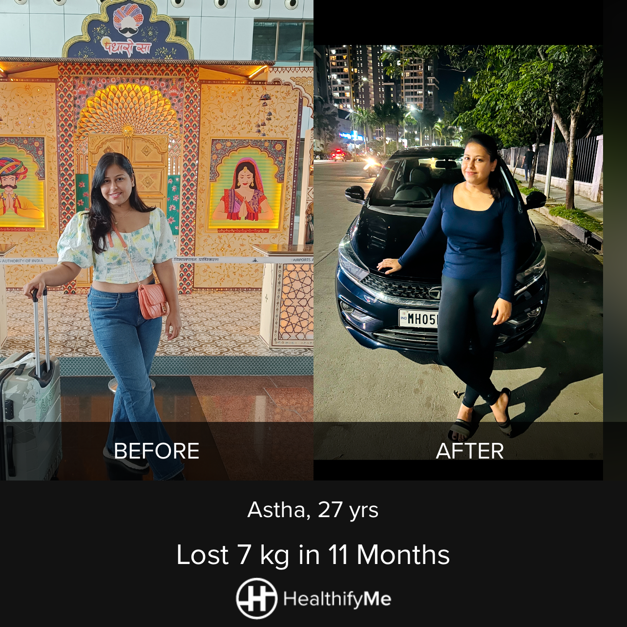 −7 kg in 11 months