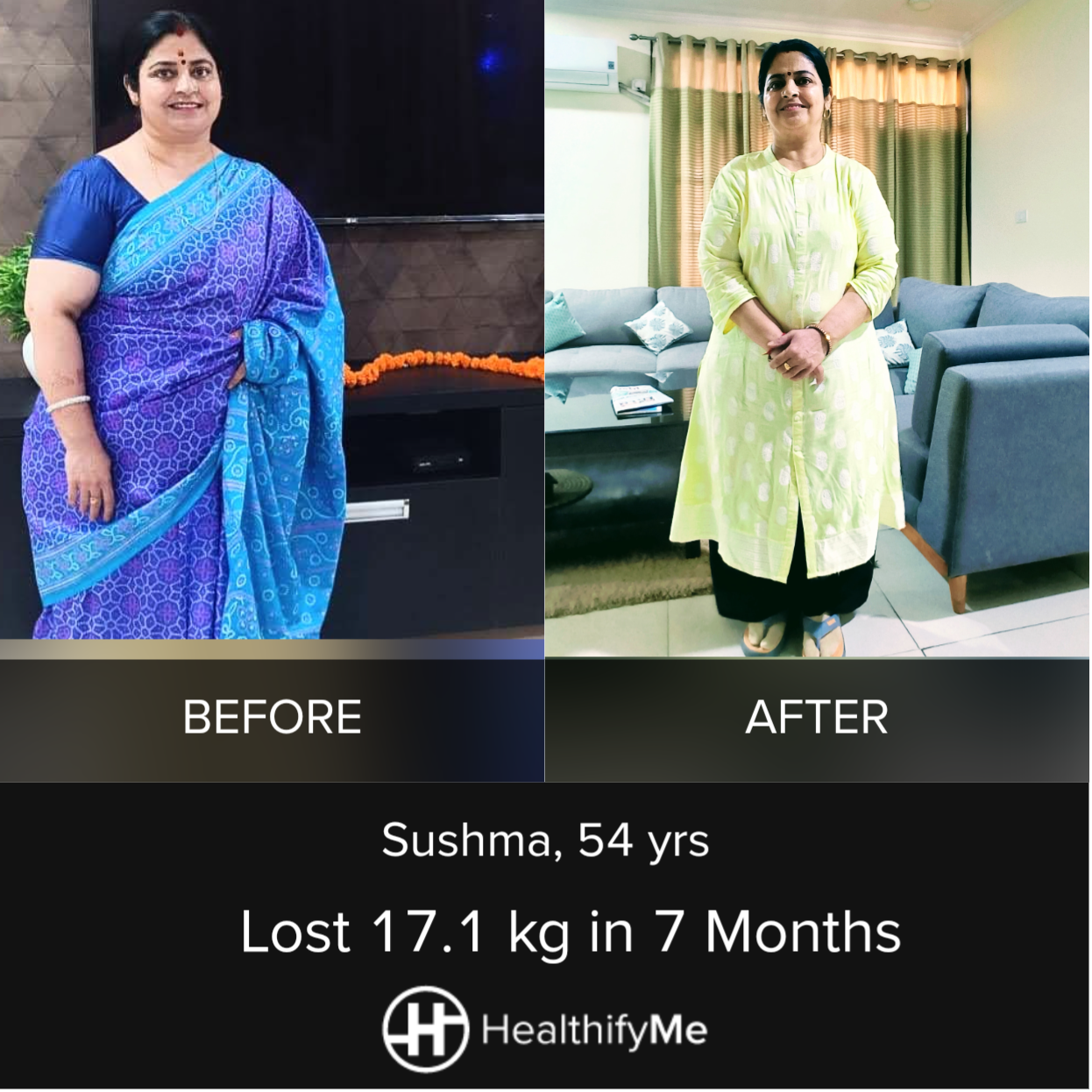−17.1 kg in 7 months