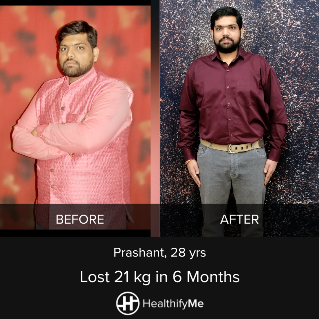 −21 kg in 6 months