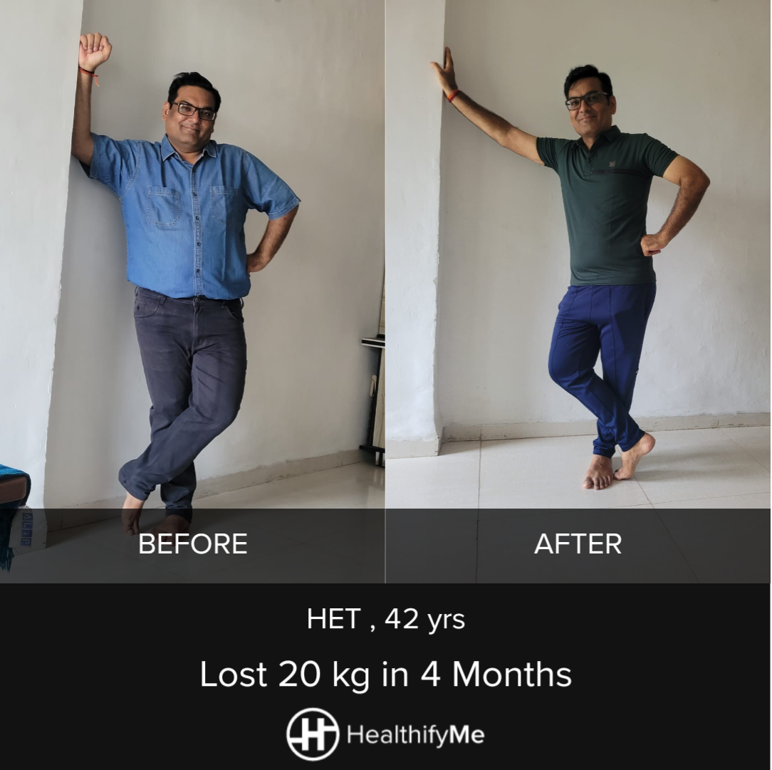 −20 kg in 4 months