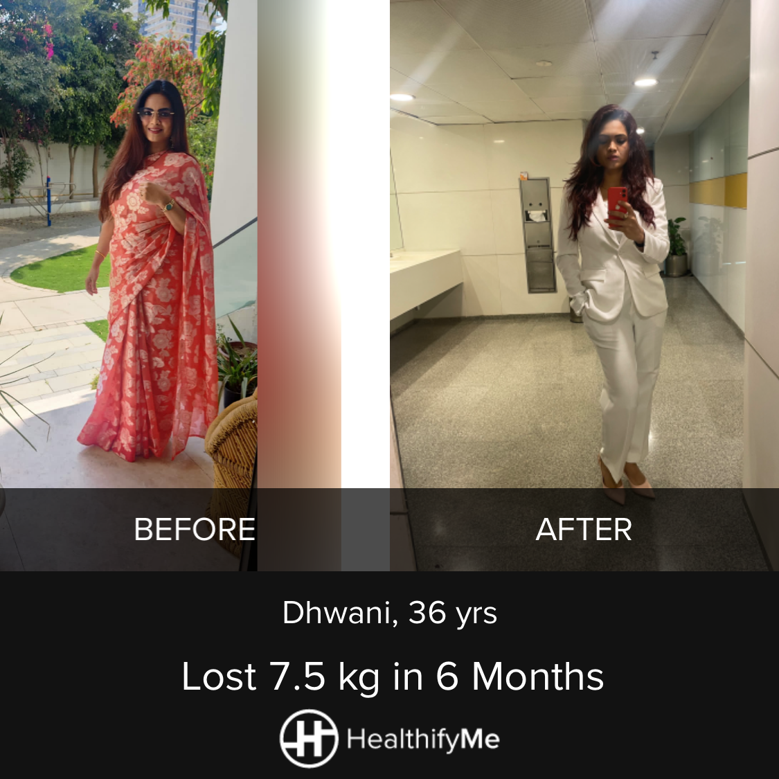 −7.5 kg in 6 months