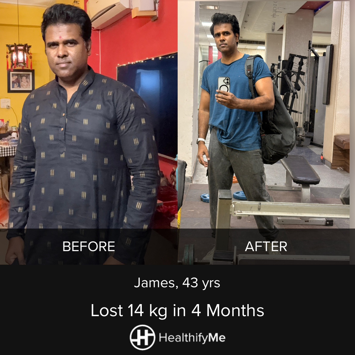 −14 kg in 4 months