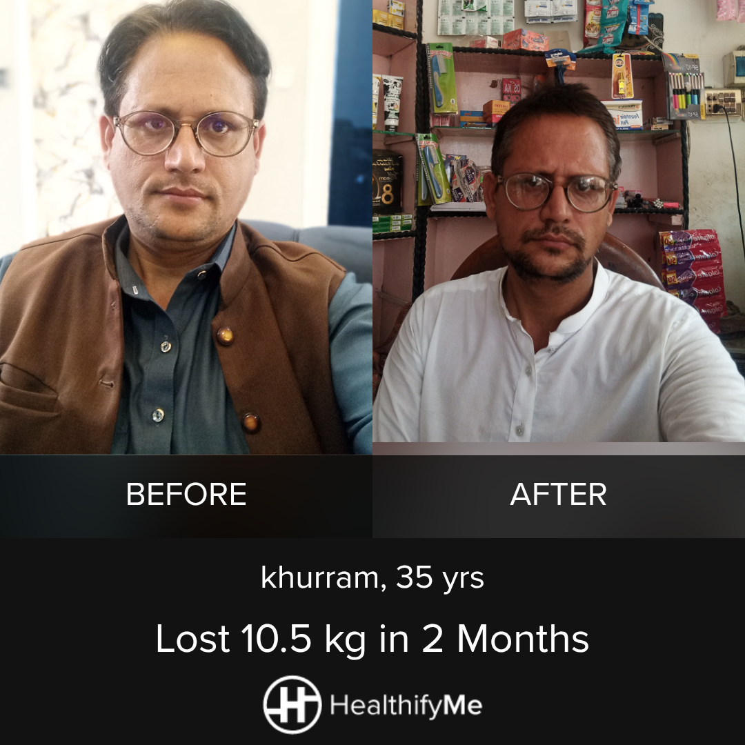 −10.5 kg in 2 months