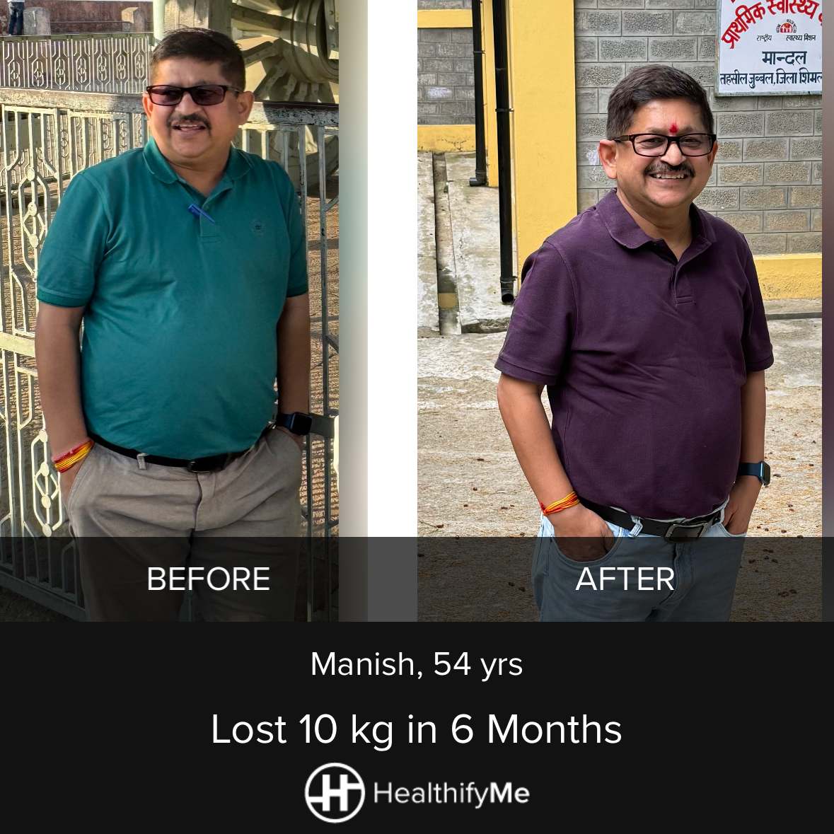 −10 kg in 6 months