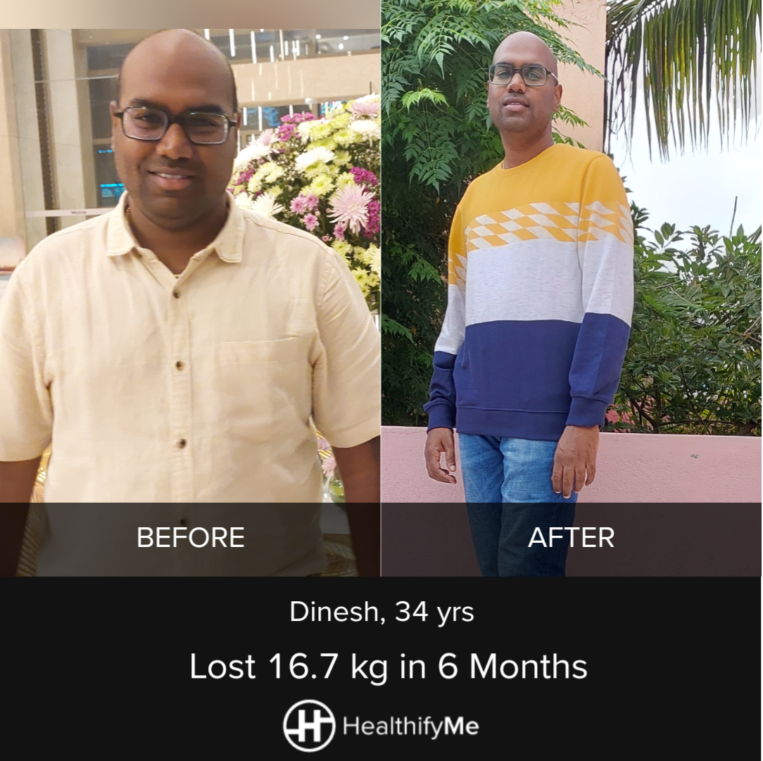 −16.7 kg in 6 months