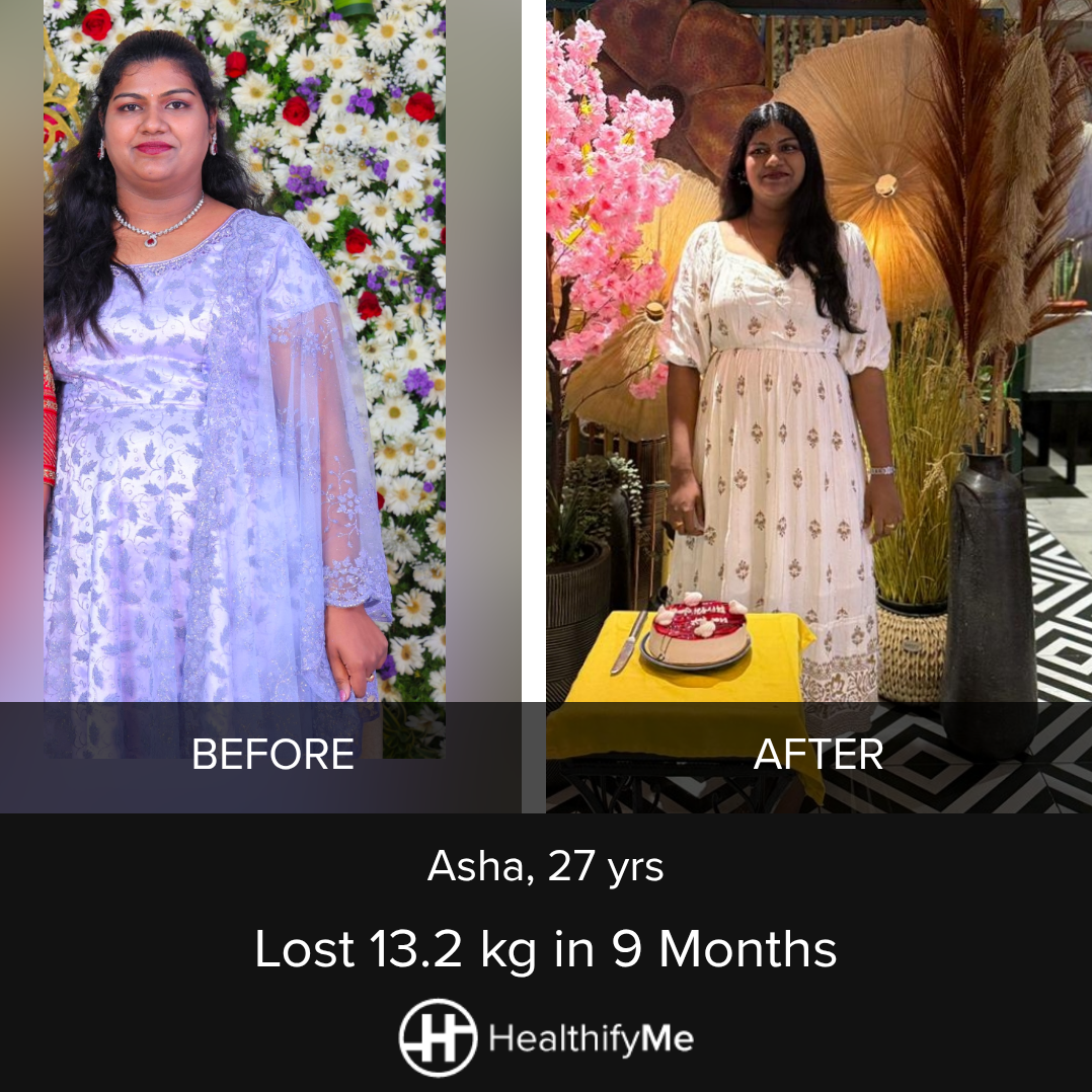 −13.2 kg in 9 months