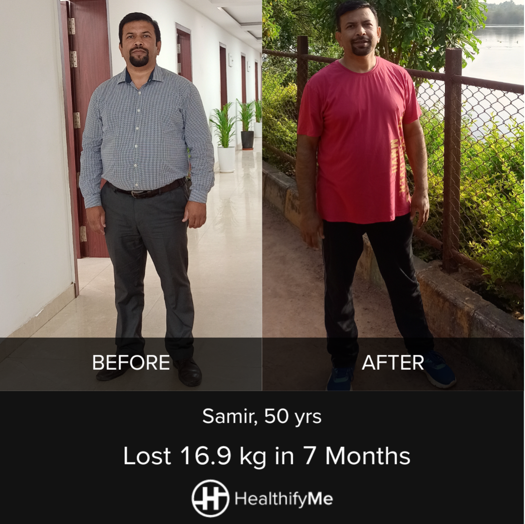 −16.9 kg in 7 months