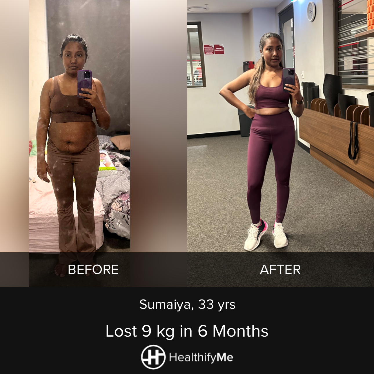 −9 kg in 6 months