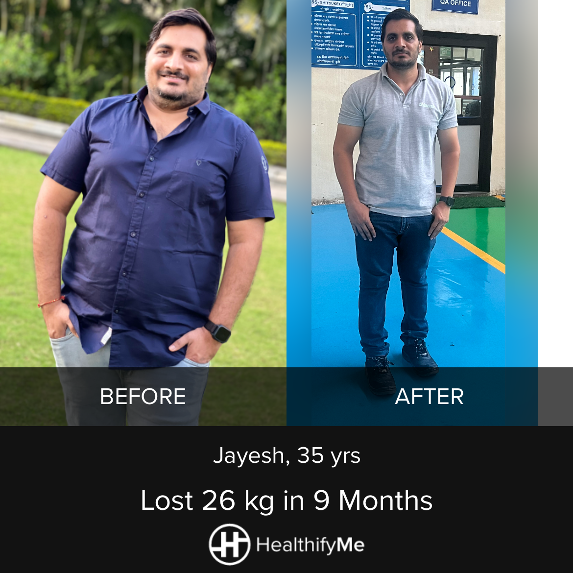 −26 kg in 9 months
