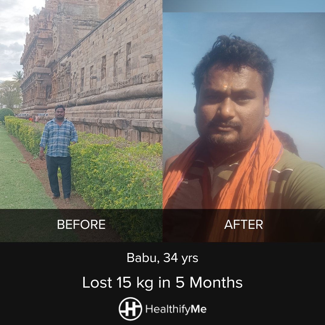 −15 kg in 5 months